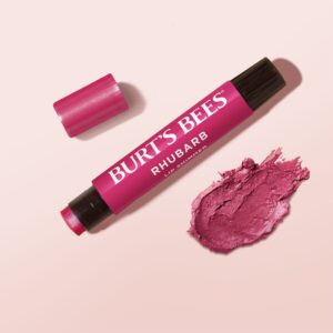 Burts Bees Lip Shimmer Rhubarb 1 Tube, 0.09 Oz. - Image 9
