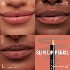 NYX Professional Makeup Slim Lip Pencil, Long-Lasting Creamy Lip Liner, 820 Espresso, 0.035 fl oz - Image 15