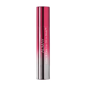 Almay Color and Care Lip Oil in Stick, Hypoallergenic, 140 Cake Walk, 0.09 oz - Image 1