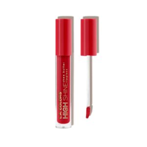 L.A. COLORS Hydrating High Shine Shea Butter Non-Sticky Lipgloss, Dynamite - Image 3