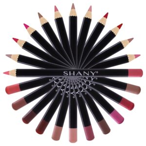 SHANY Dreamy Dozen Matte Lip Liner Set Vegan - Long-Lasting Professional Velvet Cruelty-Free Lipstick Pencils Pens in Varying Shades - Pack of 12 - Image 7