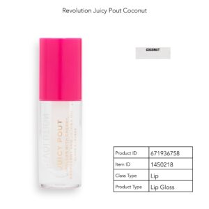 Revolution Juicy Pout Coconut - Image 5