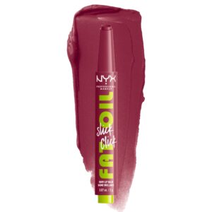 NYX Professional Makeup Fat Oil Slick Click Hydrating Tinted Lip Balm, That's Major - Image 11