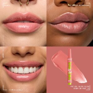 NYX Professional Makeup Fat Oil Slick Click Hydrating Tinted Lip Balm, That's Major - Image 25