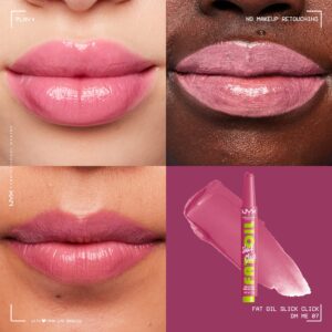 NYX Professional Makeup Fat Oil Slick Click Hydrating Tinted Lip Balm, That's Major - Image 40