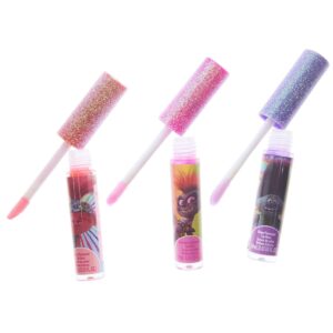 Townley Girl Trolls World Tour Super Sparkly 7 Pack Party Favor Lip Gloss, 7 CT - Image 5