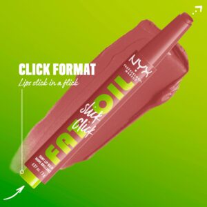 NYX Professional Makeup Fat Oil Slick Click Hydrating Tinted Lip Balm, That's Major - Image 68