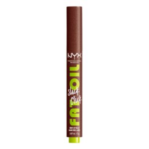 NYX Professional Makeup Fat Oil Slick Click Hydrating Tinted Lip Balm, That's Major - Image 84