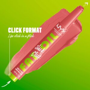 NYX Professional Makeup Fat Oil Slick Click Hydrating Tinted Lip Balm, That's Major - Image 104