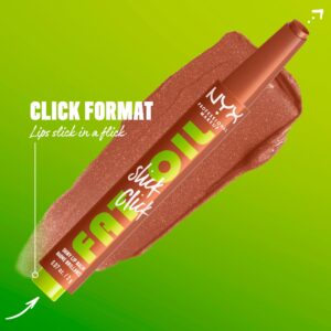 NYX Professional Makeup Fat Oil Slick Click Hydrating Tinted Lip Balm, That's Major - Image 114