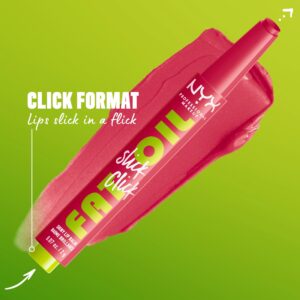 NYX Professional Makeup Fat Oil Slick Click Hydrating Tinted Lip Balm, That's Major - Image 126