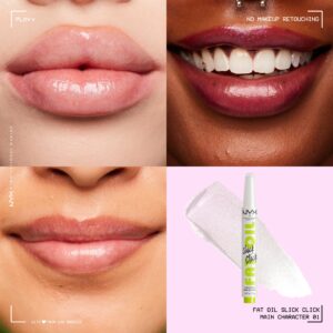 NYX Professional Makeup Fat Oil Slick Click Hydrating Tinted Lip Balm, That's Major - Image 130