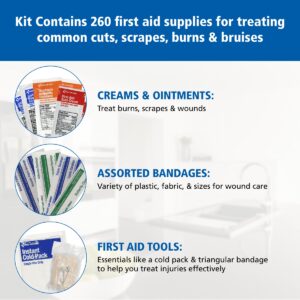 First Aid Only All-Purpose Emergency Kit - Home, Work, Travel, 260 Pieces - Image 7