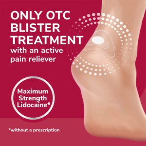 Dr. Scholl's Blister Pain Relief Complete Kit with Lidocaine, 8 Count - Image 2
