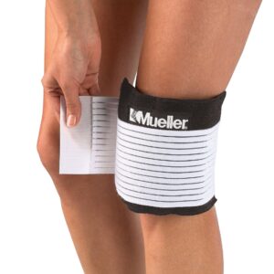 Mueller Elastic Cold/Hot Wrap, Black, Includes 6" x 9" Reusable Cold/Hot Pack - Image 5