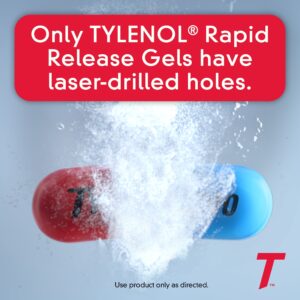 Tylenol Extra Strength Acetaminophen Rapid Release Gels, 290 Ct - Image 2