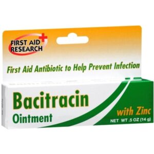 FIRST AID RESEARCH CORP Bacitracin-Zinc Oint Far, 0.5 Ounce (Pack of 1) - Image 1