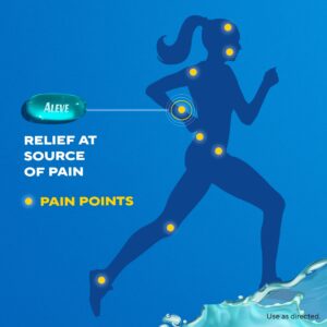 Aleve Liquid Gels Naproxen Sodium Pain Reliever, 80 Count - Image 4