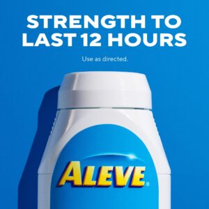 Aleve Liquid Gels Naproxen Sodium Pain Reliever, 80 Count - Image 6