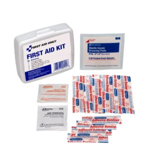 First Aid Only Personal First Aid Kit, Plastic Case, 13 Pc - Image 4