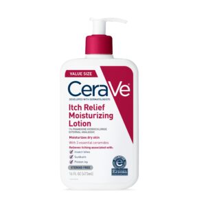 CeraVe Itch Relief Moisturizing Body Lotion, Steroid-Free Treatment for Dry & Itchy Skin - Image 10