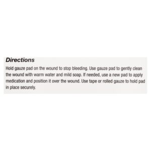 Equate Gauze Pads, 2" x 2", 25 Count - Image 4
