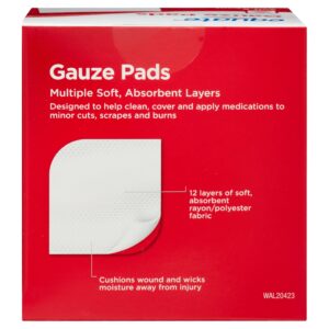 Equate Gauze Pads, 2" x 2", 25 Count - Image 6