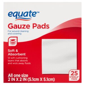 Equate Gauze Pads, 2" x 2", 25 Count - Image 10