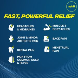 Advil Liqui-Gels Minis Pain Relievers for Headache Relief, Fever Reducer Liquid Filled Capsules, 200 mg Ibuprofen, 160 Count - Image 2