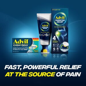 Advil Liqui-Gels Minis Pain Relievers for Headache Relief, Fever Reducer Liquid Filled Capsules, 200 mg Ibuprofen, 160 Count - Image 10