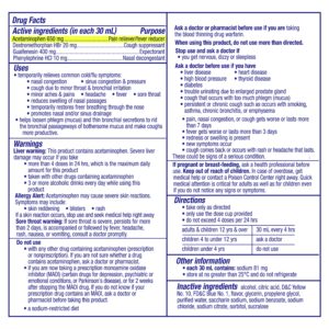 Vicks DayQuil Severe Cold and Flu Liquid, Cold and Flu Medicine for Adults, VapoCool, 12 Fl oz - Image 8