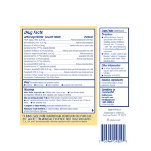 Boiron ColdCalm Tablets, Homeopathic Medicines for Cold Relief, Sneezing, Runny Nose, and Minor Sore Throat Relief, 120 Meltaway Tablets - Image 2