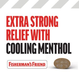 Fisherman’s Friend Cough Suppressant & Sore Throat Lozenges, Original Extra Strong, Menthol, 38Count - Image 3