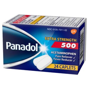 Panadol Extra Strength Caplets, Pain Reliever & Fever Reducer - 24ct - Image 4