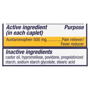 Panadol Extra Strength Caplets, Pain Reliever & Fever Reducer - 24ct - Image 8