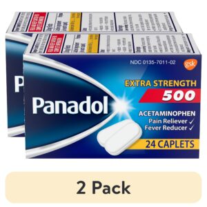 Panadol Extra Strength Caplets, Pain Reliever & Fever Reducer - 24ct - Image 12