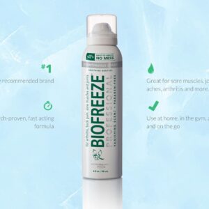 Biofreeze Professional Menthol Pain Relieving Spray 4 FL OZ Colorless Aerosol Spray For Pain Relief Associated With Sore Muscles, Arthritis, Simple Backaches, And Joint Pain (Packaging May Vary) - Image 11