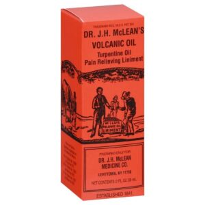Dr. JH McLean Volcanic Oil, OTC Pain Relieving Liniment, Temporarily Relief of Muscle Pain and Aches, 2 oz - Image 3
