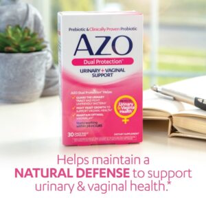 AZO Dual Protection Urinary and Vaginal Support*, with Intelliflora Blend, 30 Count - Image 9