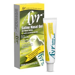 Ayr Saline Nasal Gel with Soothing Aloe, For Dry Noses, 0.5 oz - Image 1