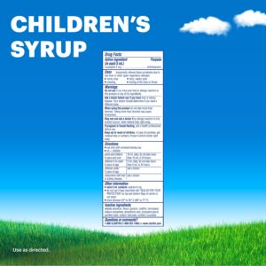 Claritin Children's 24 Hour Allergy Medicine for Kids, Non-Drowsy Allergy Relief, Loratadine Antihistamine, Grape Flavored Syrup, 8 oz - Image 9