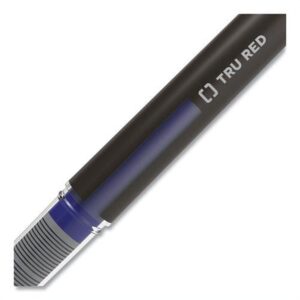 Tru Red TR57320 0.5 mm Blue Roller Ball Pen Stick - Pack of 3 - Image 4