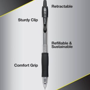 Pilot 18ct Pens Fine Point 0.7mm Assorted Inks: Retractable, Rubber Grip, Multicolored, Art & Stationery Set - Image 4
