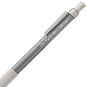 Pentel GraphGear 500 Mechanical Pencils with Z21 Refill Eraser, 0.9mm, HB Lead - Image 2