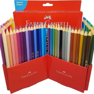 Faber-Castell Hexagonal Coloring Pencils - Pack of 60 Colors - Image 2