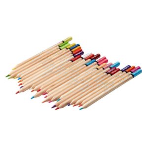 KINGART Soft Core Colored Pencils Set of 36 Unique Vibrant Colors - Image 3
