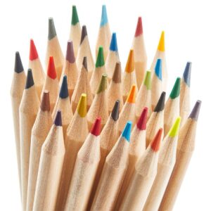 KINGART Soft Core Colored Pencils Set of 36 Unique Vibrant Colors - Image 4