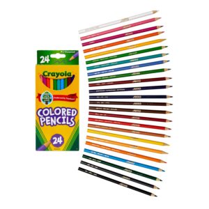 Crayola Colored Pencils, Assorted Colors, Pre-Sharpened, Adult Coloring, 24 Count - Image 4