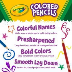 Crayola Colored Pencils, Assorted Colors, Pre-Sharpened, Adult Coloring, 24 Count - Image 5