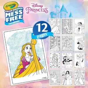 Crayola Color Wonder Disney Princess Mini Box Set, 12 Pgs & 4 Markers, Coloring Set for Toddlers, Arts and Crafts, Creative Gift for Kids, Ages 3, 4, 5, 6 - Image 5